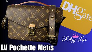 Perfect DHGATE Louis Vuitton Pochette Metis Dupe! LINK IN BIO!