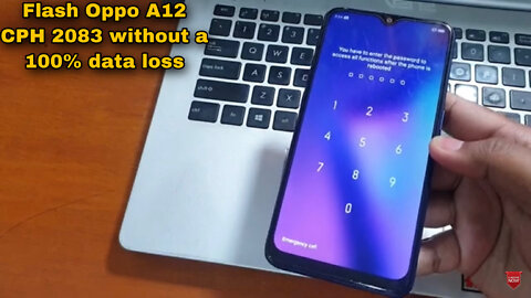 Flash Oppo A12 CPH 2083 without a 100% data loss