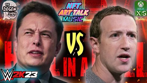 Elon Musk vs. Mark Zuckerberg Fight 😂😤🤬 WWE 2K23 Hell In A Cell