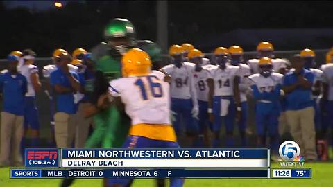 Atlantic and Miami Northwestern tie in spring game