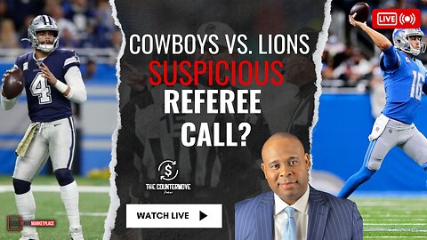 ALERT: Cowboys vs. Lions Suspicious Referee Call?