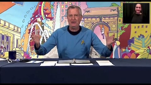 NYC Mayor Says His Halloween Costume Is a 'Homage to Captain Kirk' But He’s Dressed as Spock