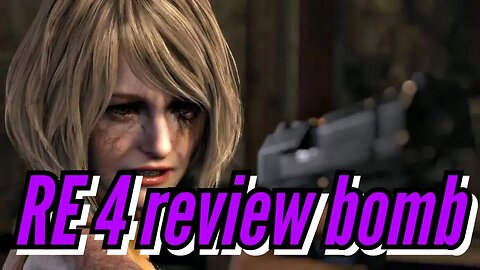 Resident evil 4 remake getting review bomb #gaming #residentevil #residentevil4remake #games #ps5
