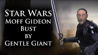 Star Wars Moff Gideon bust by Gentle Giant