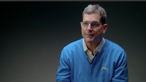 First Look At Jim Harbaugh As Bolts HC | LA Chargers
