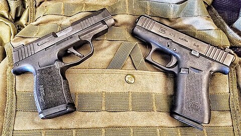 Comparing the Glock 43x to the Sig P365 XL at the Range Why you shouldn't carry a smaller gun