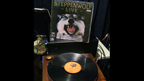 STEPPENWOLF LIVE Audio-THE PUSHER-Vinyl.