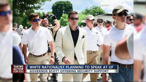 White national extremist set to speak at University of Florida