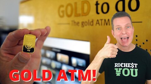 Gold ATM in Prague Hopefully Coming SOON to YOUR Country