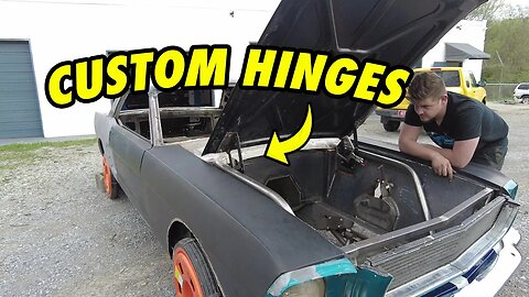 Mounting the Hood on Vtuned’s 65 Mustang Build