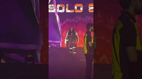 Solo Sikoa First Entrance Since Losing At MITB 😬 #wwe