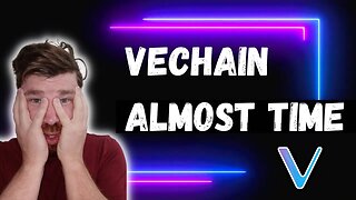 Vechain "Almost Bottomed???