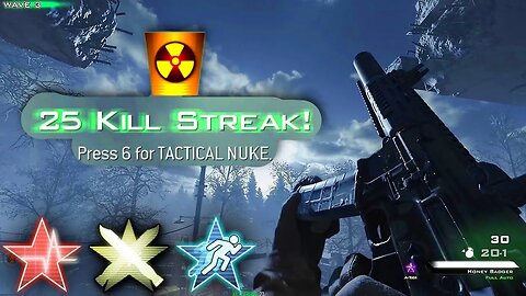 Earning a NUKE in Modern Warfare Zombies