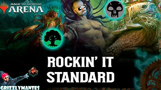 🟢✊⚫ROCKIN' IT⚫✊🟢|| Wilds of Eldraine || [MTG Arena] Bo1 Green Black Midrange Aggro Standard Deck