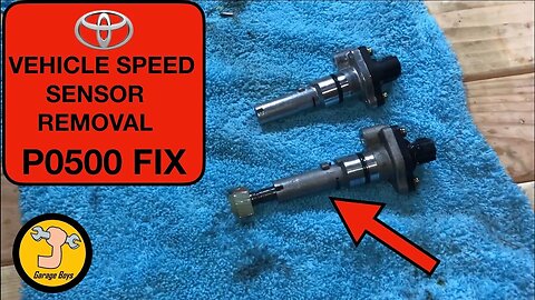 Toyota Camry Speed Sensor P0500 Fix