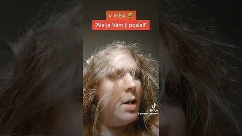 V IKEA říkám PRODAVAČI, že jsem jim POSLAL postel! PRODAVAČ mě ale asi NEPOCHOPIL! #funny #shorts