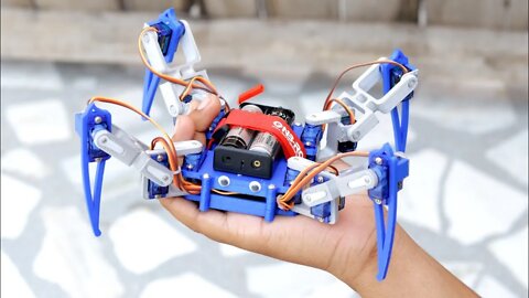 How to Make a Spider Robot 🕷