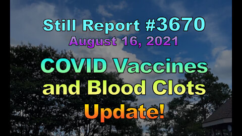 COVID Vaccines and Blood Clots Update, 3670