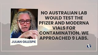 No Australian lab would test the Pfizer and Moderna vials for contamination. We approached 9 labs.
