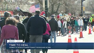 Large crowds show up at Boulder shooting fence memorial