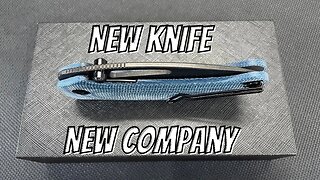 NEW KNIFE FROM A NEW COMPANY