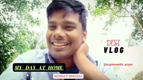 Sunday at Home🤯| Desi Vlog | Coconut| @EXPLOREWITH_ARYAN #vlog #jharkhand#desi#village #myfirstvlog