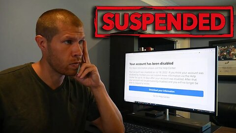 Facebook Disabled my Account PERMANENTLY | What’s Next