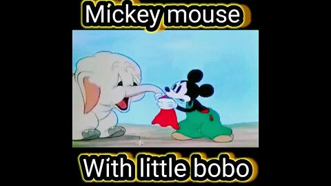 Mickey Mouse with bobo