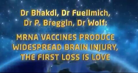 AustraliaOne Party - MRNA Vaccines Produce Widespread Bran Injury, The First Loss is Love