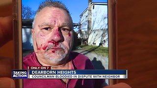 Dearborn Heights councilman, neighbor fight after vandalism caught on video
