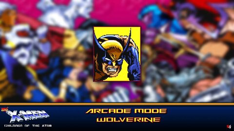 X-Men: Children of The Atom: Arcade Mode - Wolverine