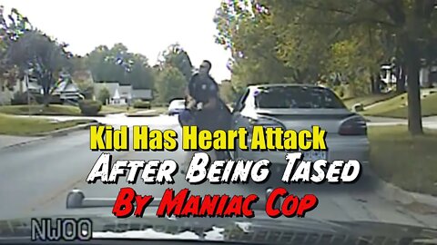 Maniac Cop Tasers Kid Then Slams Him On His Head