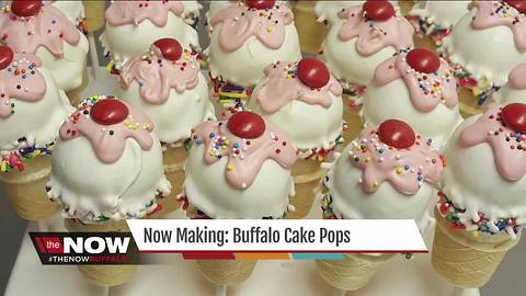 Now Making: Buffalo Cake Pops