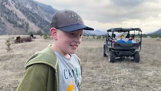 12 year olds dream coming true - Building a baseball field in the wilderness