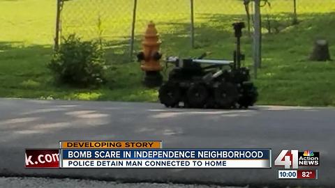 Independence police give all clear after explosive device investigation