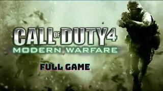 Call of Duty 4: Modern Warfare Full Game Longplay Walkthrough Playthrough - No Commentary (HD 60FPS)