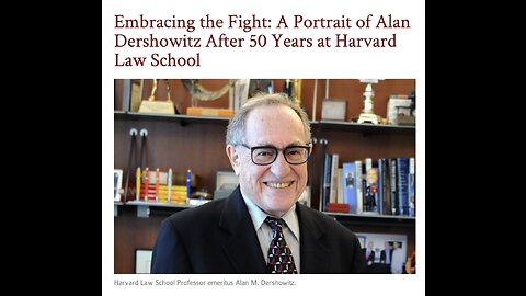 Alan Dershowitz: Live & Uncensored
