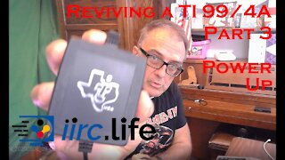 Reviving a TI 99/4A Part 3 - Power Up re-mastered