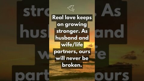 Real love keeps on growing strong #inspire #quotes #motivation #love #short #shorts #viral #trending