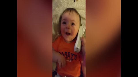 Try not to LOL at this Baby's Giggle!