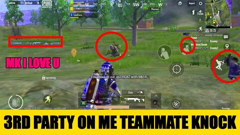 pubg mobile lite pakistan | 3rd party on me teammate knock | rank push lobby | Danger x gaming