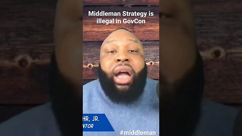 #middleman strategy violates the FAR limitations of subcontracting clause. #governmentcontracting