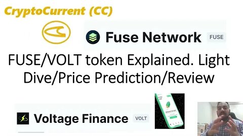 FUSE/VOLT tokens Explained. Light Dive/Review/Price Predictions