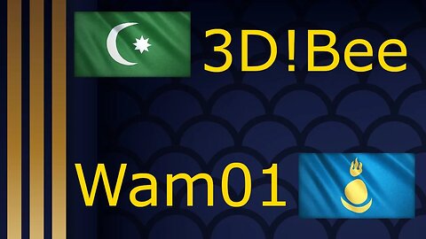 3D!Bee (Ottomans) vs Wam01 (Mongols) || Age of Empires 4 Replay