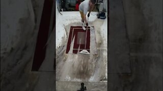 Filthy Outside Rug Cleaning | Satisfying Video | #shorts