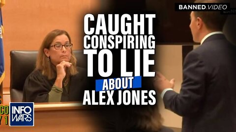 VIDEO: Lawyer and Judge Caught Conspiring to Lie About Alex Jones to Jury in CT Trial