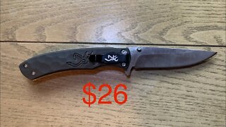 Browning 0429 Folding Knife Review