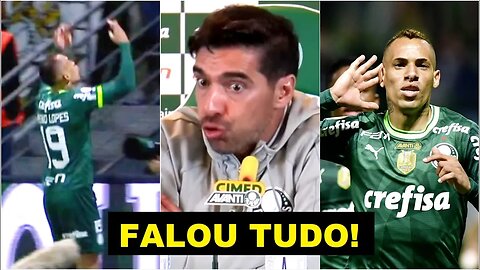 FOI SINCERO! "O Breno Lopes é..." OLHA o que Abel FALOU após COMEMORAÇÃO POLÊMICA no Palmeiras!