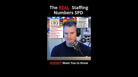 The REAL Staffing Numbers the Seattle Police Department DOESN'T Want You to Know!