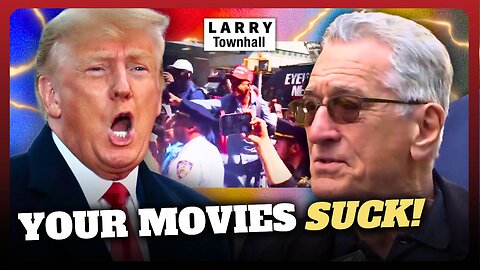 Robert De Niro SWARMED by Trump Supporters, HUMILIATED During FAILED Anti-Trump Press Conference